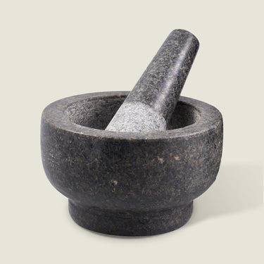 Cole & Mason Silver Granite Mortar & Pestle 5